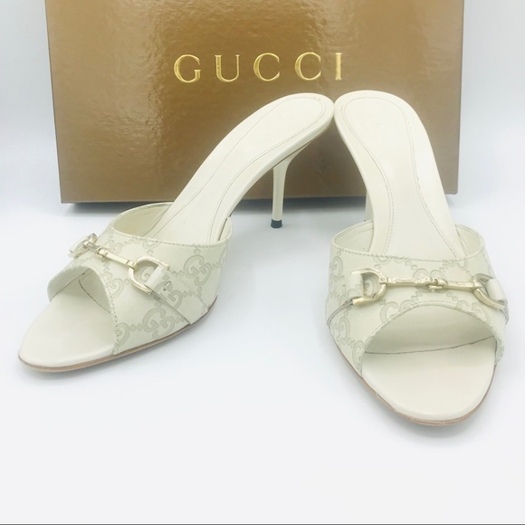 Gucci Shoes - AUTHENTIC GUCCI GUCCISSIMA LOGO MULES